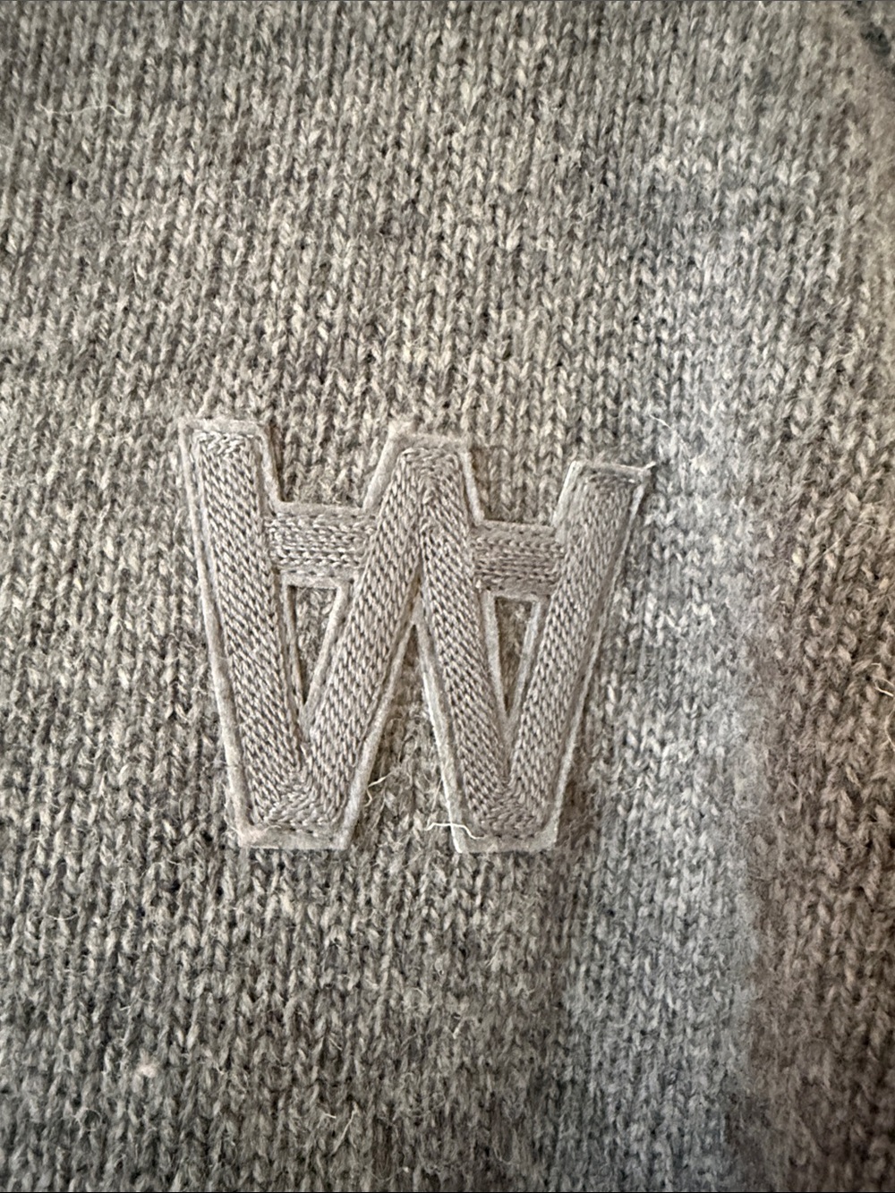 Wood Wood Copenhagen unisex Gray Crewneck Sweater - Picture 4 of 8
